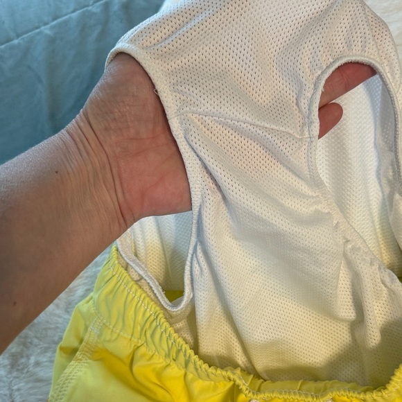 GAP Boy's Yellow, Orange, and Berry Swim Trunks, Size 8 - Picture 3 of 8